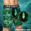 Creature Wear Cockness Monster Lake Creature Boxer Shorts - Small