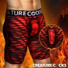 Creature Wear Horny Devil Demon Boxer Shorts - Large