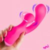 Gyro Rabbit Silicone Vibrator - Pink