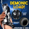 Night Prowler Squirting Silicone Penis Enhancer - Silver