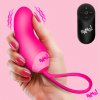 Silicone Mini Vibe w/ Remote - Pink