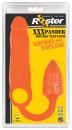 XXXPander Sheath with Double Textured Plug - Orange